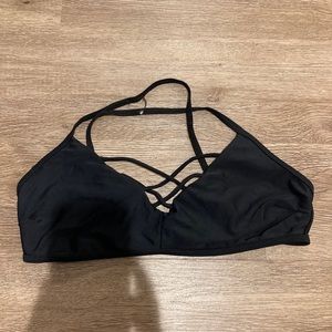 Express black cross bikini